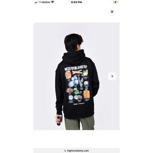 Market x Lynx Stealie Hoodie Axe Scented Large